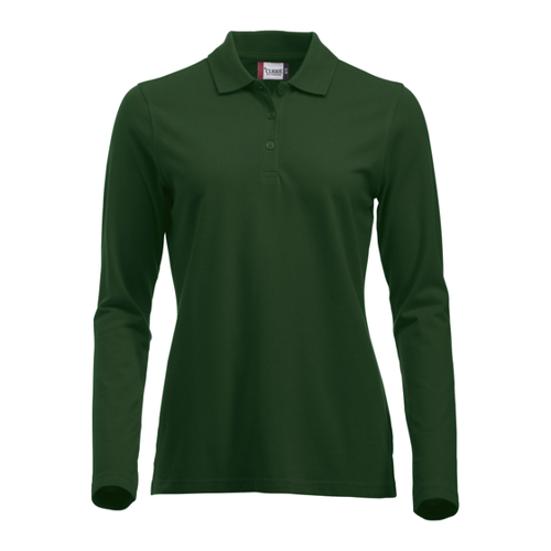 Bild von CliQue Damen Classic Long Sleeved Womens Marion Polo Poloshirt im Test