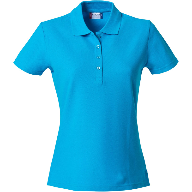 Bild von CLIQUE Basic Poloshirt Damen 54 - türkis XS