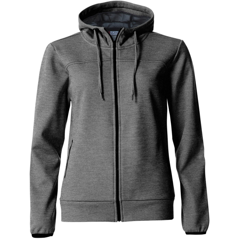 Bild von CLIQUE Ottawa Polyesterjacke Damen 95 - grau meliert L