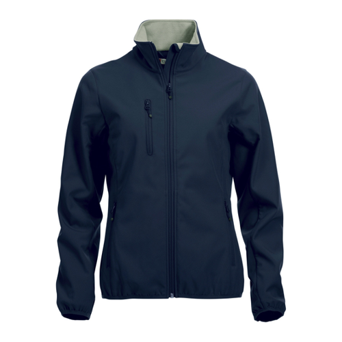 Bild von CLIQUE Basic Softshelljacke Damen 580 - dunkelblau 3XL