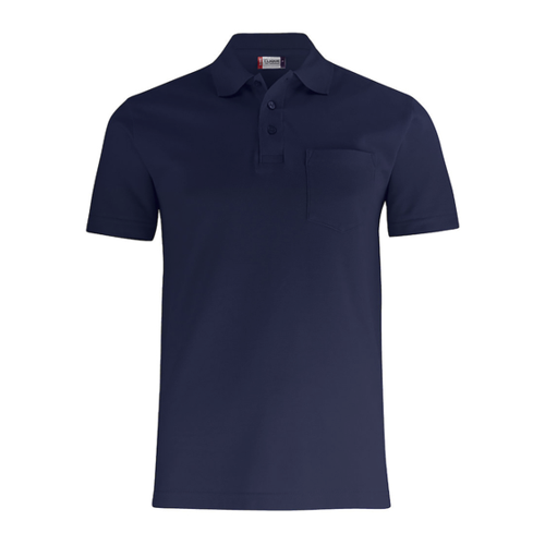 Bild von Das CLIQUE Basic Pocket Poloshirt 580 – Dunkelblau im Test