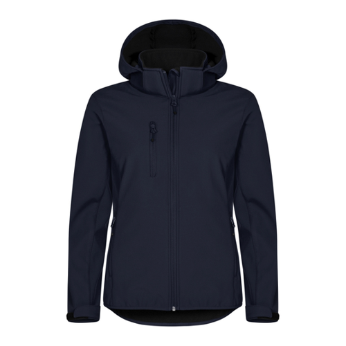 Bild von CLIQUE Classic Softshelljacke mit Kapuze Damen 580 - dunkelblau XXL