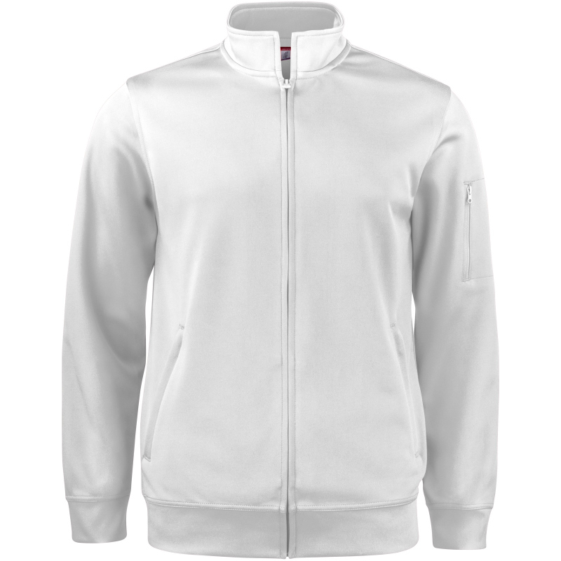 Bild von CLIQUE Basic Active Sweatjacke 00 - weiß 3XL