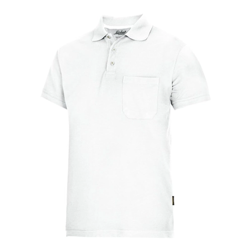 Bild von Snickers Poloshirt in Weiß – Größe S