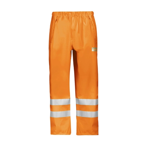 Bild von Snickers 8243 High-Vis PU Regenhose – Optimaler Schutz bei jedem Wetter