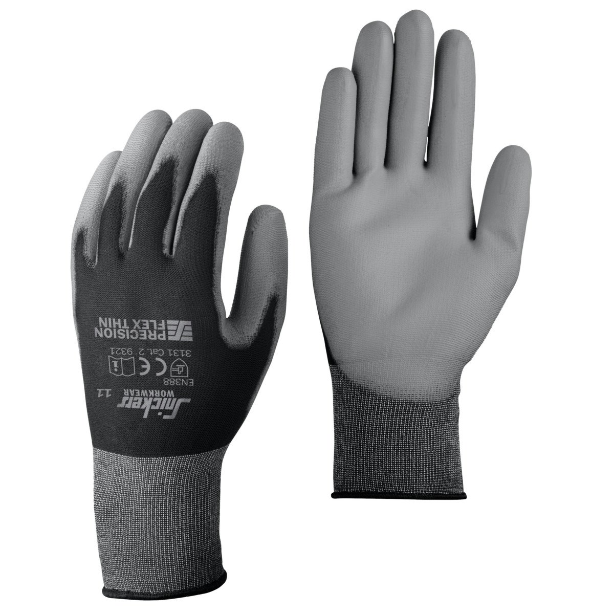 Bild von Snickers Workwear 9321 Präzisions FLEX Light Handschuhe PAAR-schwarz-9