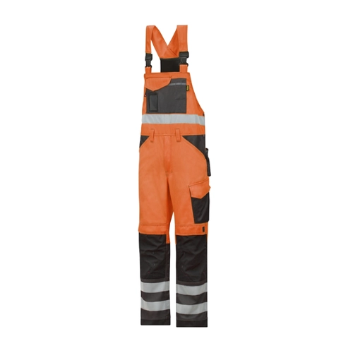 Bild von Snickers Workwear 0113 Warnschutz Latzhose - Sicherheit und Komfort vereint