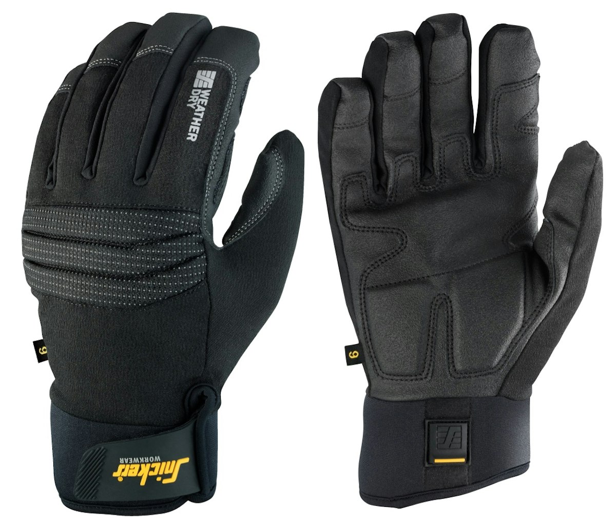 Bild von Snickers WETTER Dry Handschuhe PAAR 10 schwarz-schwarz
