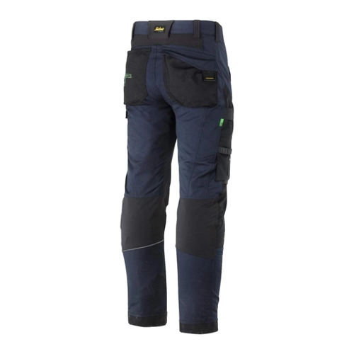 Bild von Snickers FlexiWork Arbeitshose+ 154 stahlgrau-schwarz