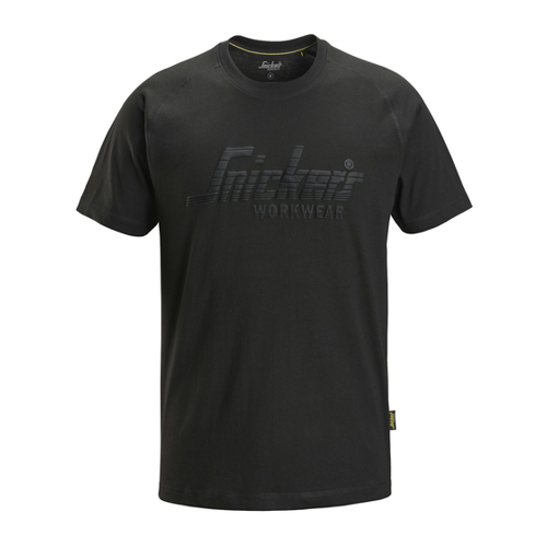 Bild von Snickers Logo-T-Shirt 5 grau-melange