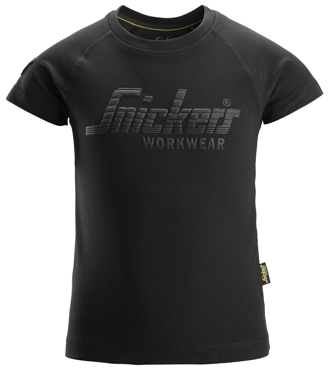 Bild von Snickers Junior-Logo-T-Shirt 128 schwarz
