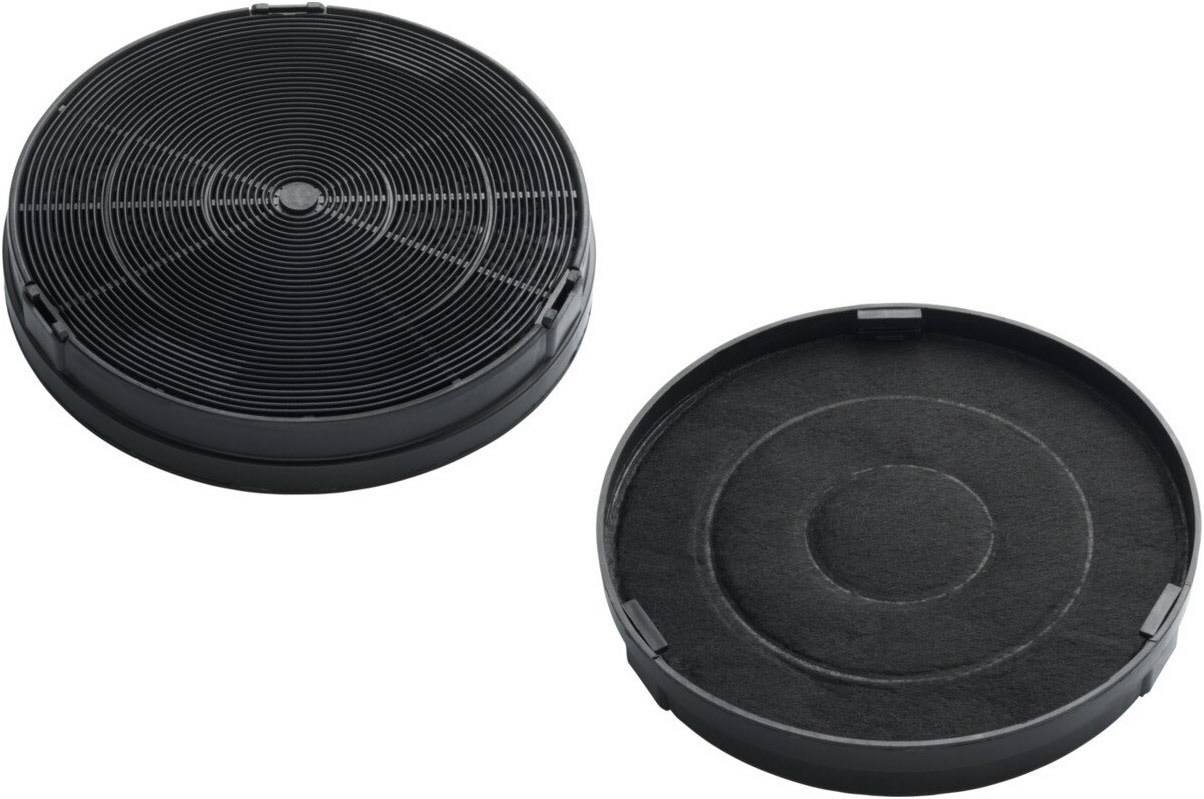 Bild von Electrolux Kohlefilter Aktivkohlefilter Set 2 Stück 902980046/4 EFF62 196mmØ, für Dunstabzugshaube