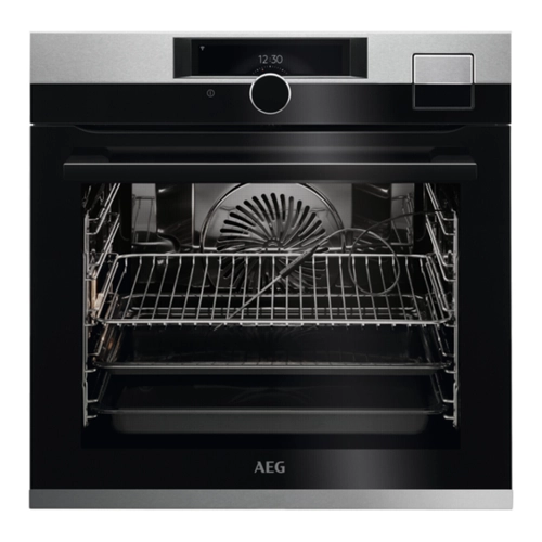 Bild von AEG 9000 SteamPro® / Dampfbackofen / WLAN-fähig / Dampfreinigung / Edelstahl mit Antifingerprint BSE99823BM