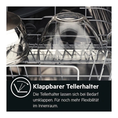Bild von AEG 6000 SatelliteClean / Integrierter-Geschirrspüler 60 cm / AirDry - perfekte Trocknungsergebnisse / Besteckkorb FEE53628ZM