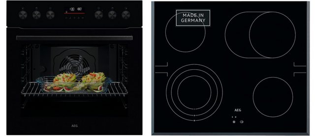 Bild von AEG Elektro-Herd-Set Serie 5000 »OO20HSPB«, Pyrolyse-Selbstreinigung, Multilevel Cooking
