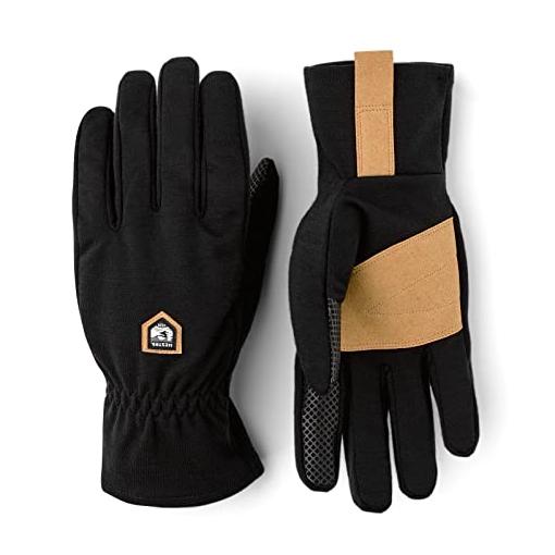 Bild von Hestra Merino Windwool Liner, Innerhansker, Black