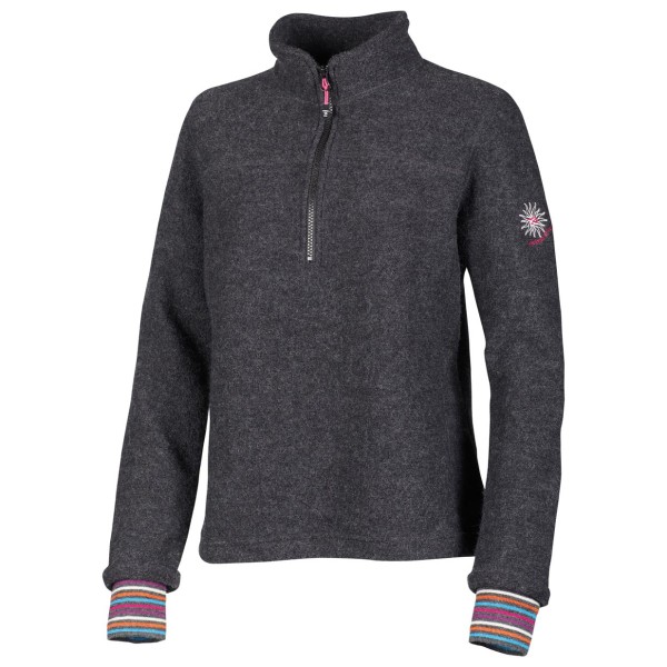 Bild von Ivanhoe of Sweden - Women's Dina Half Zip - Wollpullover Gr 36 grau