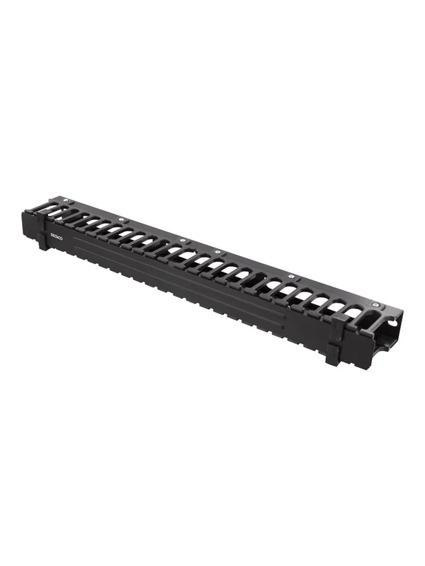 Bild von Deltaco 19-19 - 1U - Cable Management Panel