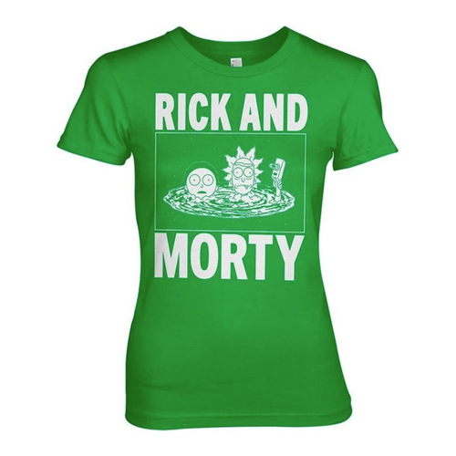 Bild von Rick and Morty T-Shirt – Girly Tee im Test