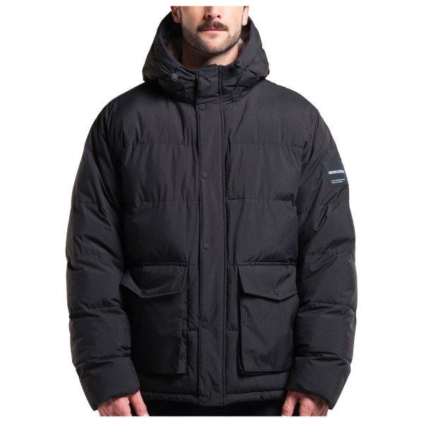 Bild von DEDICATED - Puffer Jacket Vasa - Winterjacke Gr XL schwarz/grau