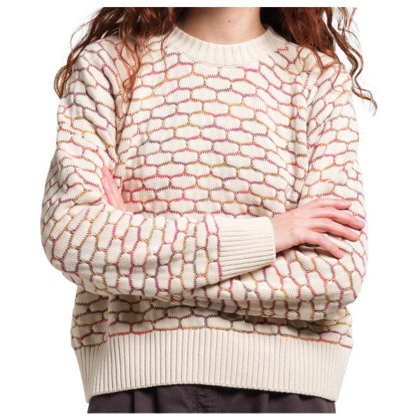 Bild von DEDICATED - Women's Sweater Husie Honey Comb - Pullover Gr XL rosa