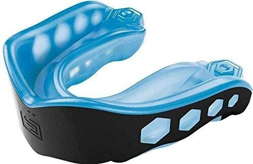 Bild von Shock Doctor Gel-Max-Mundschutz für Schutz beim Sport, bequemes dreilagiges Design in Größen für Kinder und Erwachsene