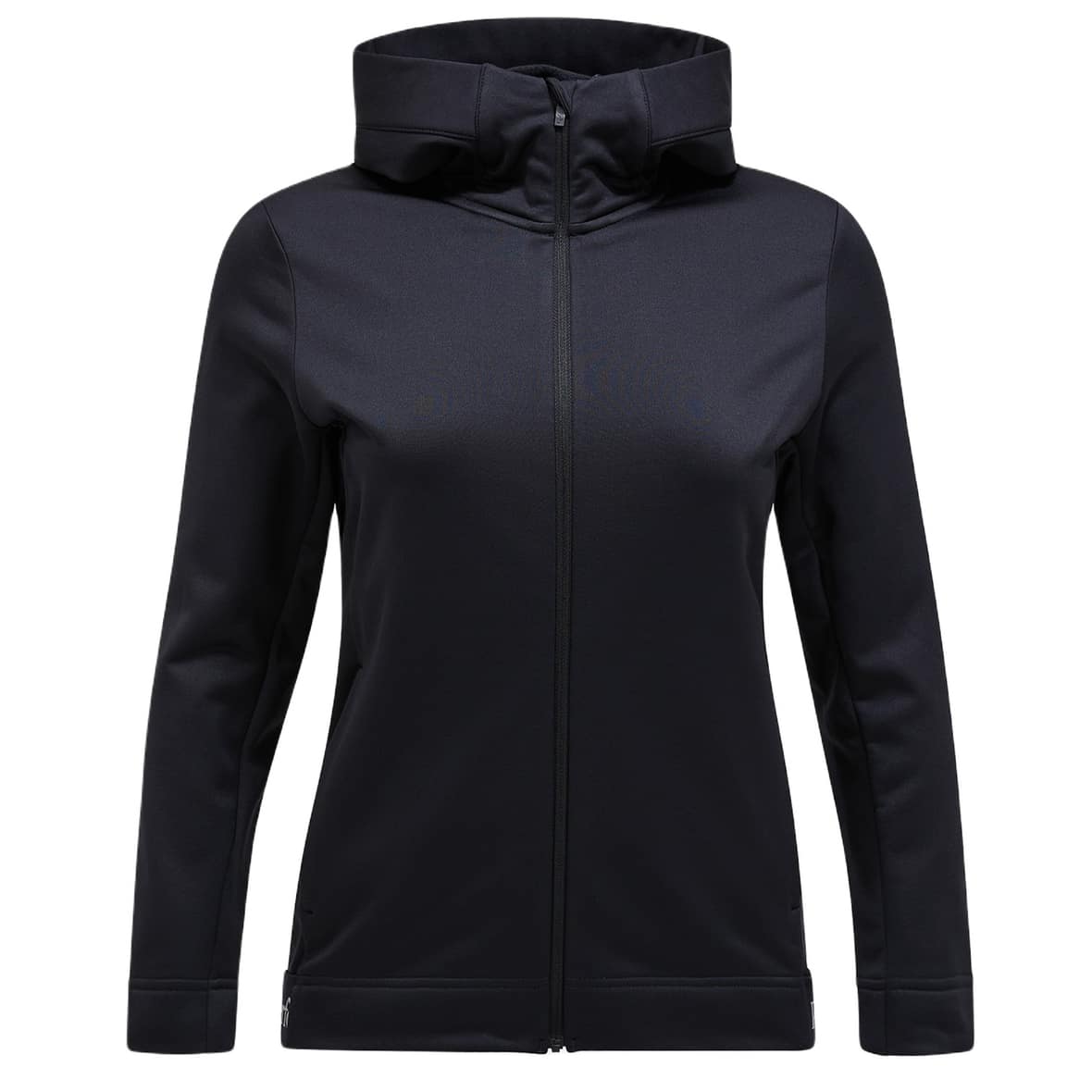 Bild von Peak Performance W Rider Tech Zip Hood Damen (Schwarz L) Kunstfaserjacken
