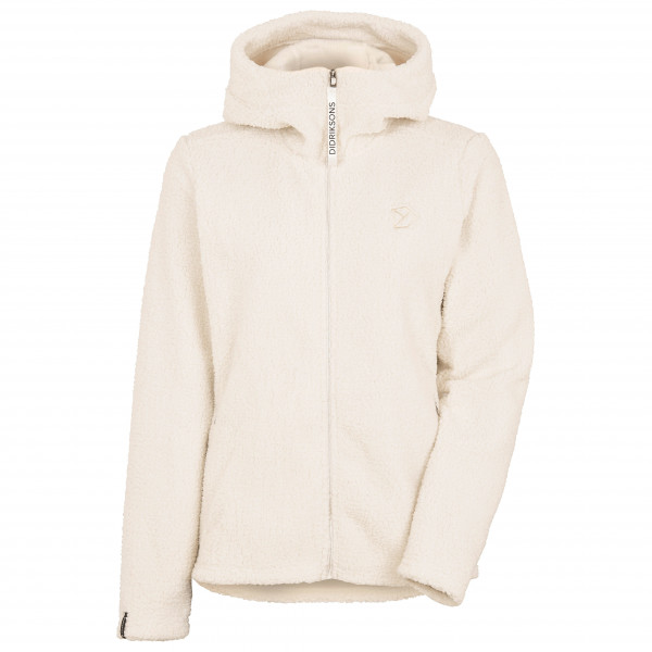 Bild von DIDRIKSONS Fleecejacke "Anniken", Kapuze, Stehkragen, für Damen, weiß, 46