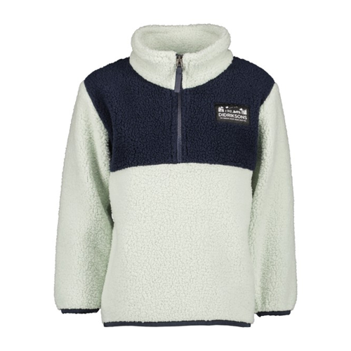 Bild von Didriksons Kid's Gosig Half-Zip Fleecepullover – Beige für Kids