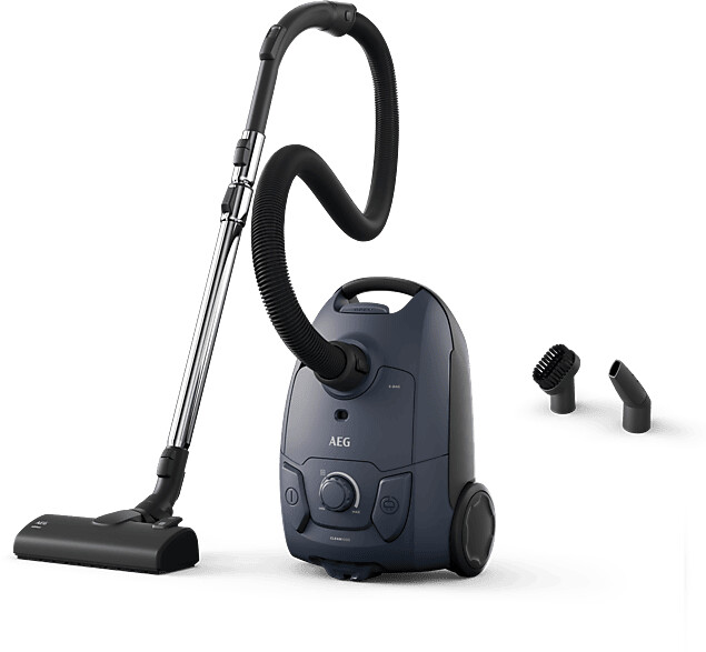 Bild von AEG CLEAN 5000 Staubsauger mit Beutel, hohe Saugleistung, aus Recyclingkunststoff, AllFloor Bodendüse mit Klicksystem, 2in1 Multifunktionsdüse, 8,5m Aktionsradius, waschbarer Hygiene-Filter, AB51C1DB