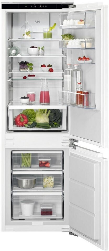 Bild von AEG Einbaukühlgefrierkombination Serie 7000 TSC7M183EC, 176,9 cm hoch, 55,7 cm breit, 245 Liter, GreenZone-Vitamine bleiben erhalten, NoFrost, Festtür