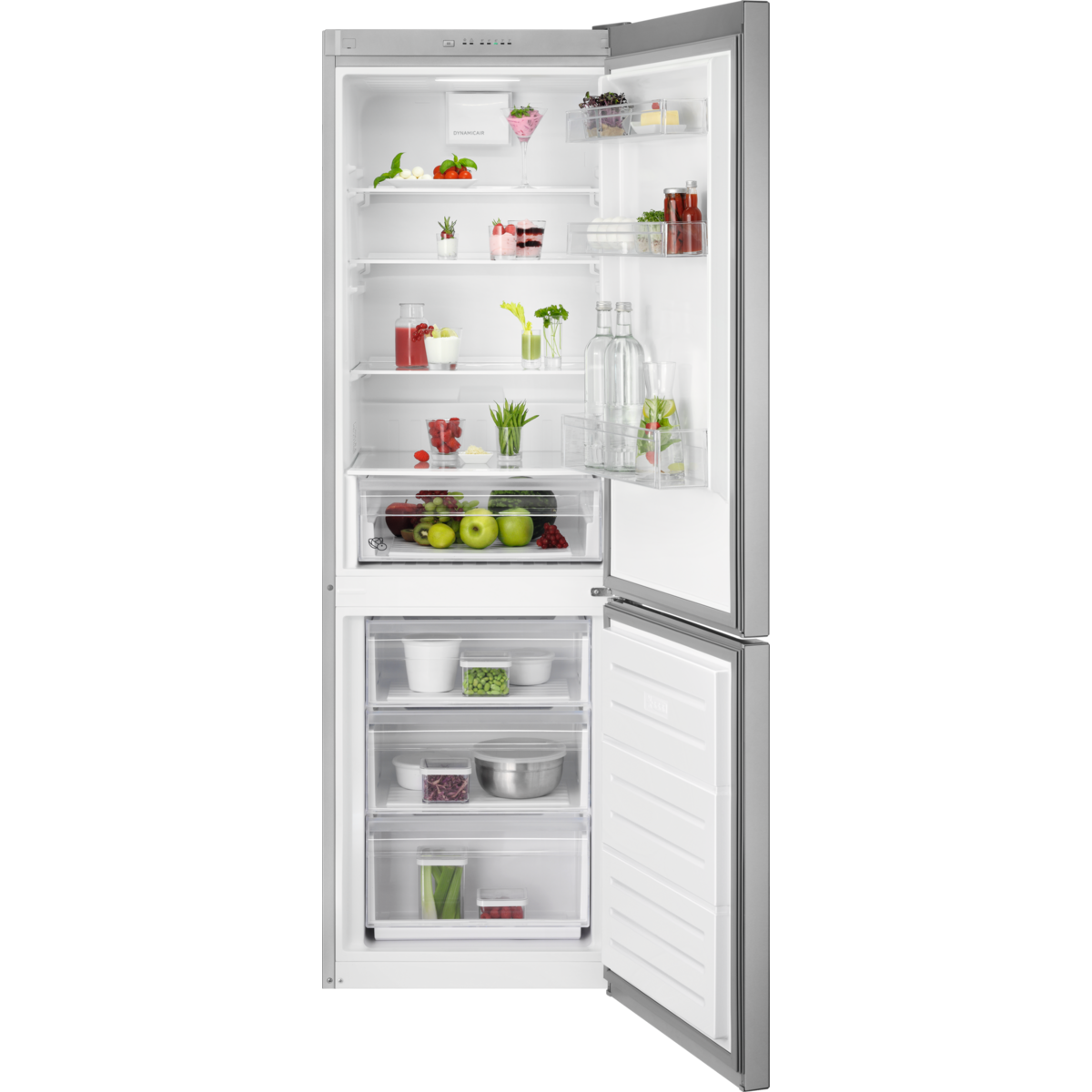 Bild von AEG 5000 ColdSense / Freistehende Kühl-Gefrierkombination / 1860 mm / 339 L / LowFrost – weniger Eisbildung ORC5S331EX
