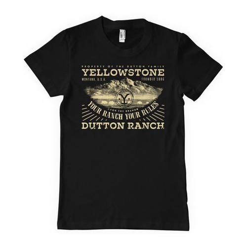 Bild von Yellowstone Your Ranch T-Shirt – Stil und Komfort für jeden Tag