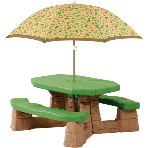 Bild von Step2 Kinderpicknicktisch, 4 Sitzplätze, Kunststoff