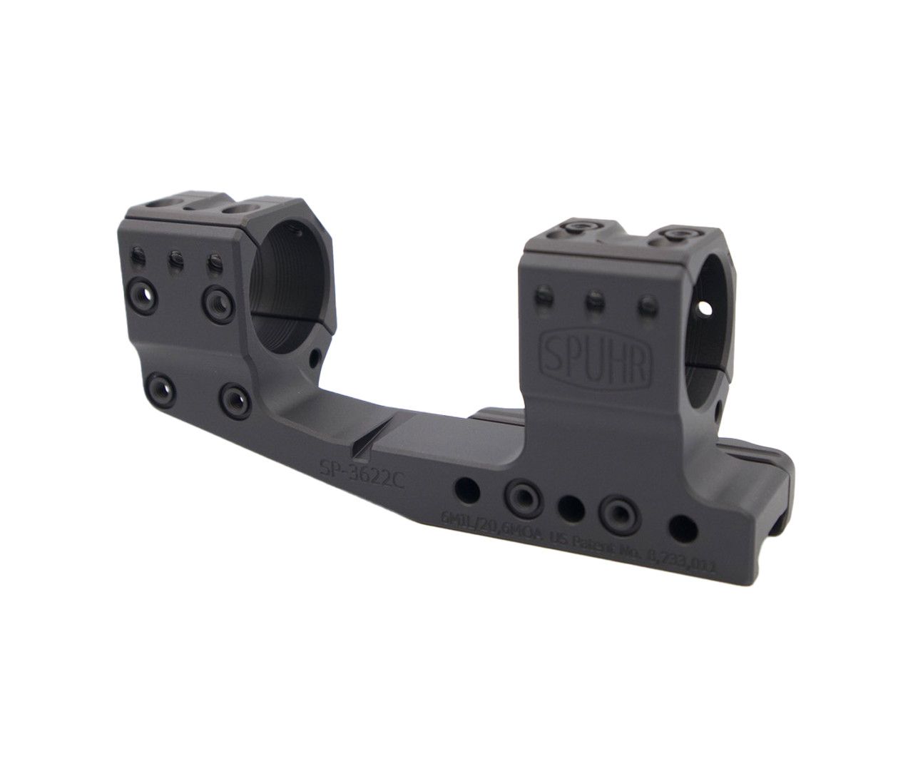 Bild von Spuhr Ø30 H38mm 20,6MOA Cantilever / versetzte Blockmontage Gen3