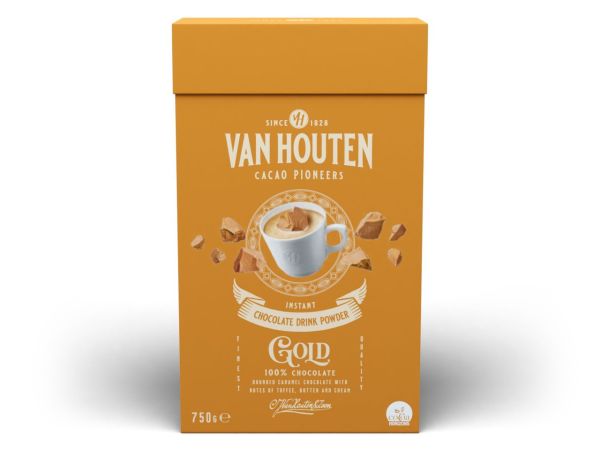 Bild von Van Houten Trinkschokolade Gold 750g