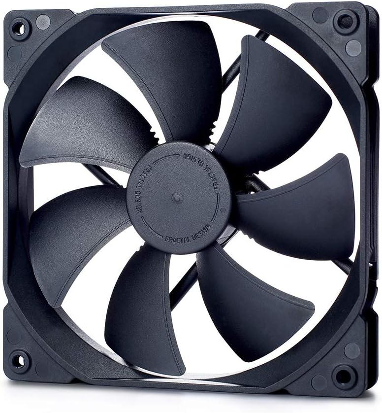 Bild von Fractal Design Dynamic X2 GP-14 PWM Computer Fan - Silent Fan - High Airflow – 140x140x25 mm – 1700RPM – FDB-Bearings – Trip Wire - Aerodynamically Shaped Struts – 12v -
