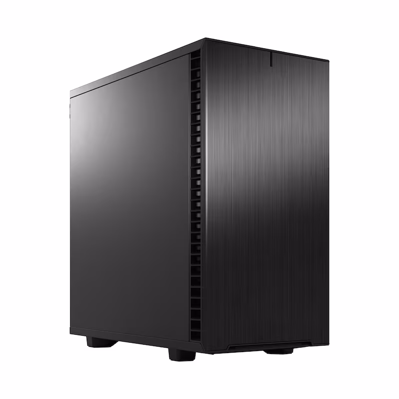 Bild von Fractal Design PC-Gehäuse Define 7 Mini Black Solid - Midi-Tower-Gehäuse - schwarz