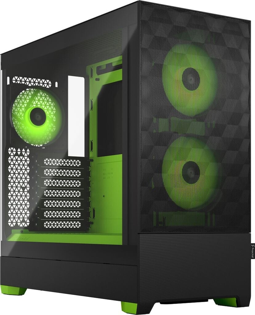 Bild von Fractal Design Pop Air RGB - Green Core TG Clear Tint - Gehäuse - Miditower - Grün