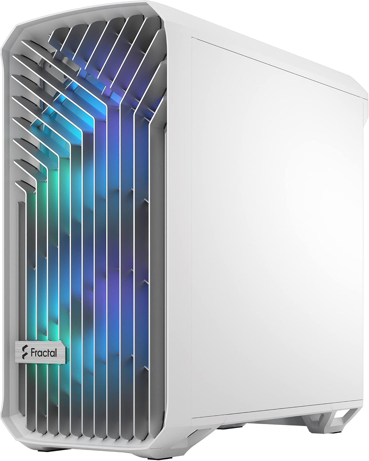 Bild von Fractal Design PC-Gehäuse FRACTAL DESIGN Torrent Compact RGB White TG Clear Tint