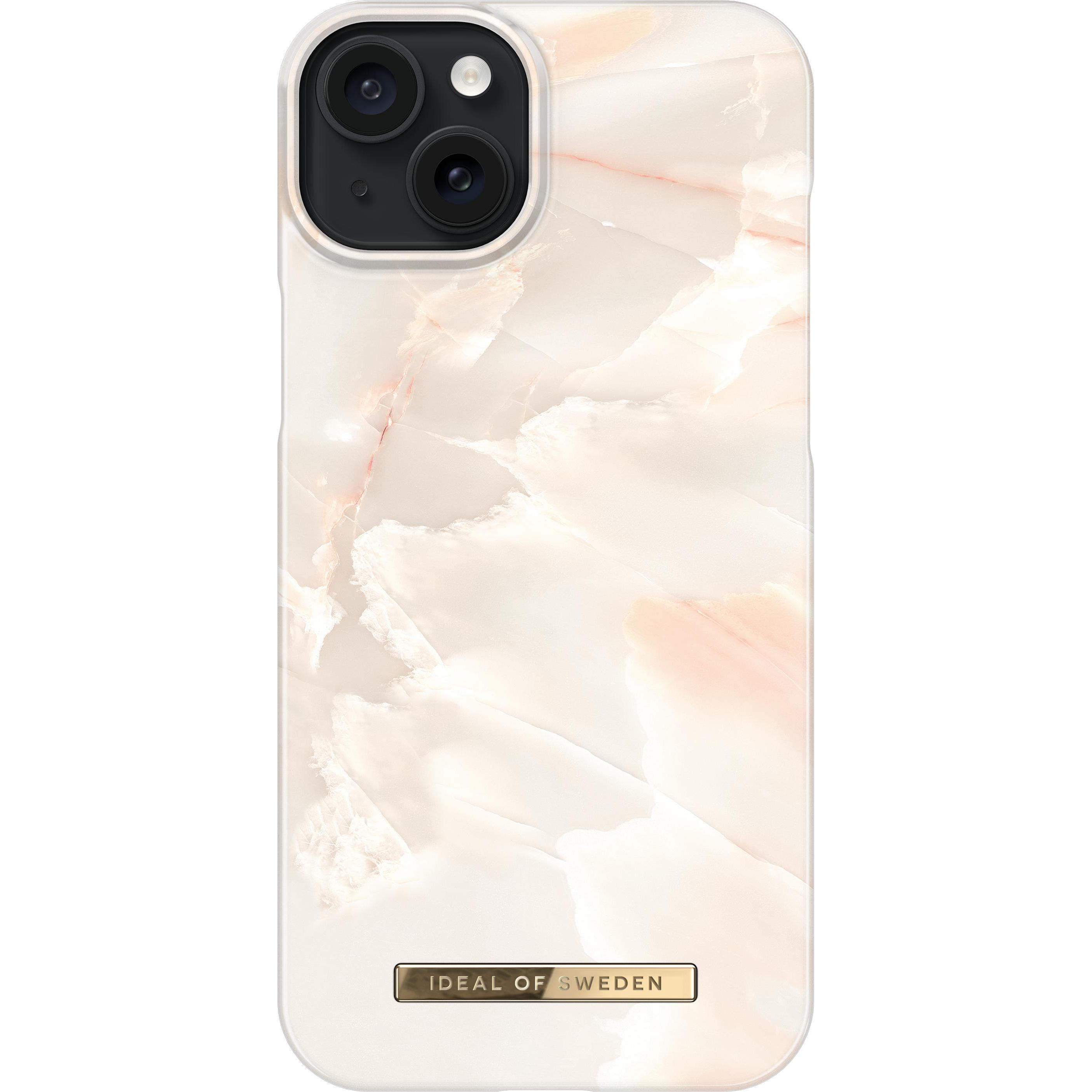 Bild von iDeal Of Sweden Designer Hard-Cover Rose Pearl Marble (Apple iPhone 15 Plus), Smartphone Hülle, Rosa
