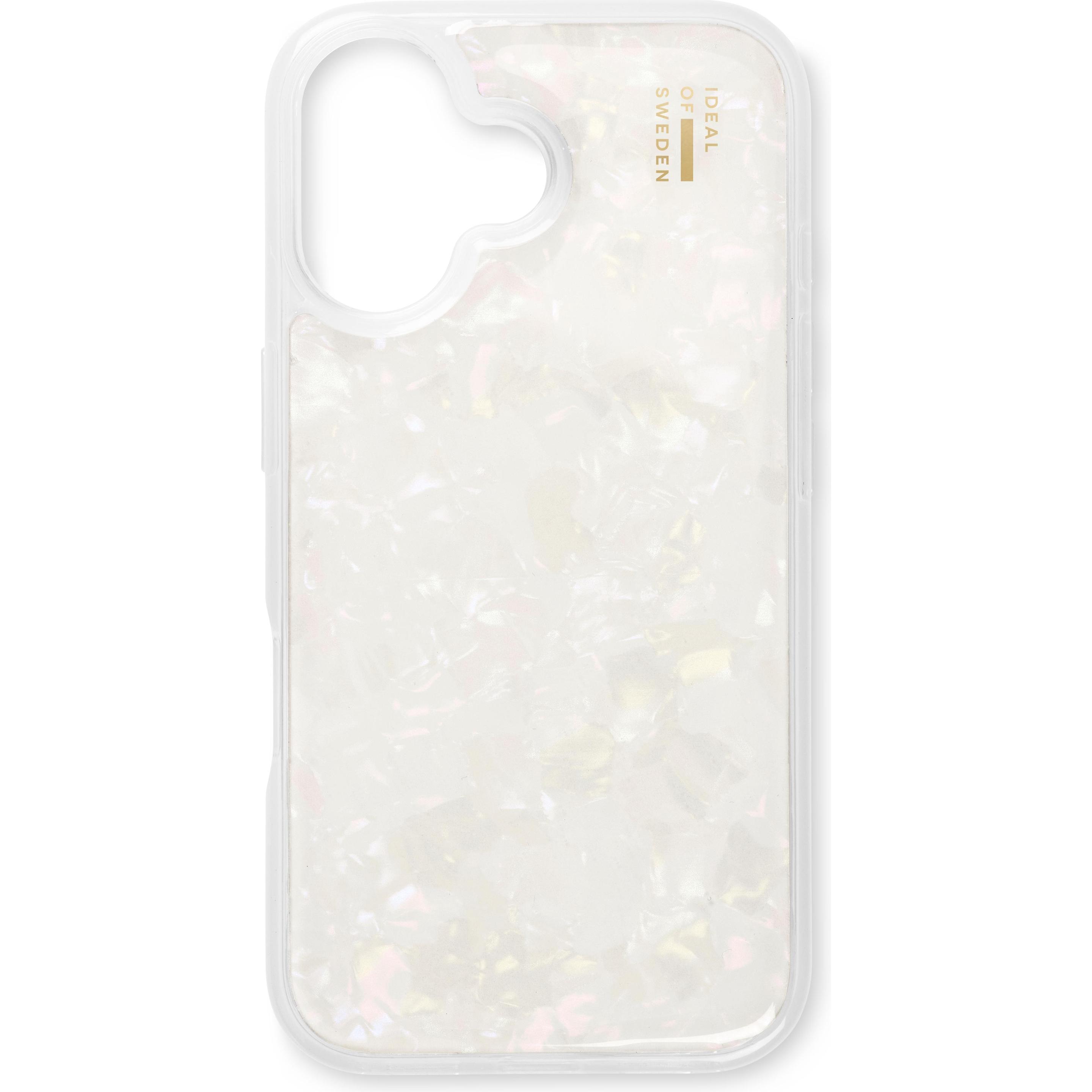 Bild von iDeal Of Sweden iPhone 16 Plus Pearlized Case - White (Apple iPhone 16 Plus), Smartphone Hülle, Weiss