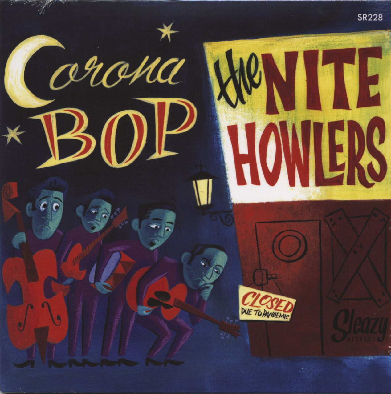 Bild von The Nite Howlers - Corona Bop - Lucky Little Old Me (7inch, 45rpm)