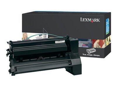 Bild von Lexmark - Tonerpatrone - 1 x Schwarz - 6000 Seiten - LCCP - für C780dn, 780dtn, 780n, 782dn, 782dtn, 782n, X782e, 782e MFP, 782e Page Plus Solution (0C780A2KG)