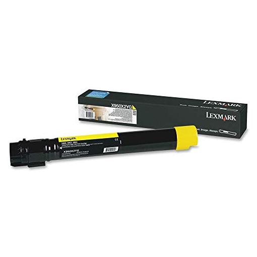 Bild von Original Lexmark X950X2YG Toner Gelb