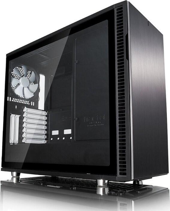 Bild von Fractal Define R6 Black Tempered Glass (ATX), PC Gehäuse, Schwarz