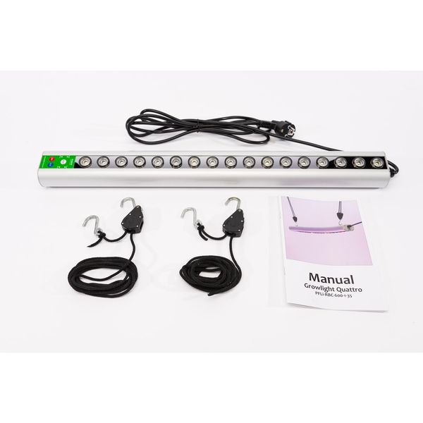 Bild von GrowLight Quattro - Parus by Venso LED Pflanzenlampe 35W, Anzuchtlampe LED Pflanzenlampe Vollspektrum, Überwinterung Venso Ecosolutions Pflanzen Licht, Pflanzenlampe Anzucht, Pflanzenlicht LED