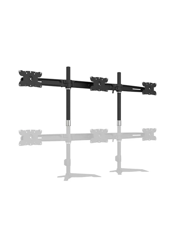 Bild von Multibrackets Erweiterung Tischständer Triple L (Tisch, 32"), Monitor Halterung, Schwarz