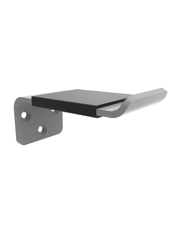 Bild von Multibrackets Kopfhörerhalter Wand, Alu, silber, max 1 kg, Kopfhörerständer, Silber