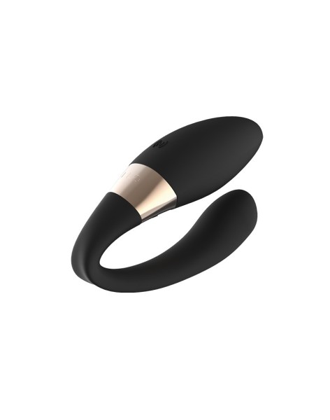 Bild von LELO TIANI Harmony Sexspielzeug für Paare, Sexspielzeug für beide zusammen, per App kontrolliert, mit 2 synchronisierten Motoren und 10 Einstellungen, erotisches Sexspielzeug, Paarvibrator, Black
